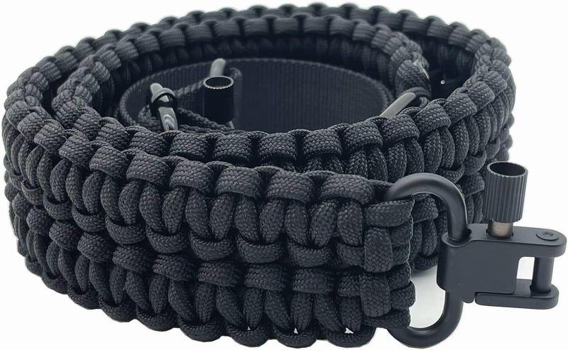 VVAAGG Two-Point Sling with Swivel, Non-Slip Paracord Sling with Adjustable Length Strap - Image 1